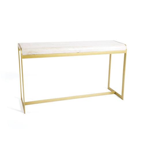 Long (53 75 in.) Marble & Granite Console Tables You'll Love Wayfair